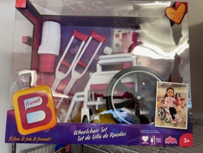 B Friends Doll Wheelchair