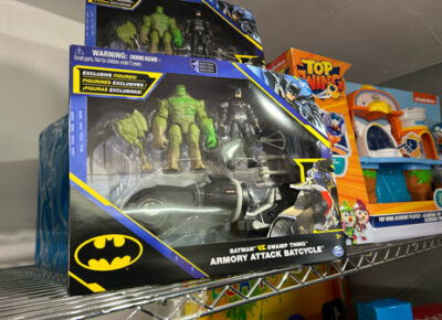 Batman Armory Attack Batcycle