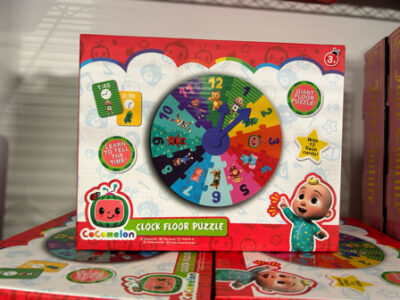 Cocomelon Jumbo Clock Floor Puzzle
