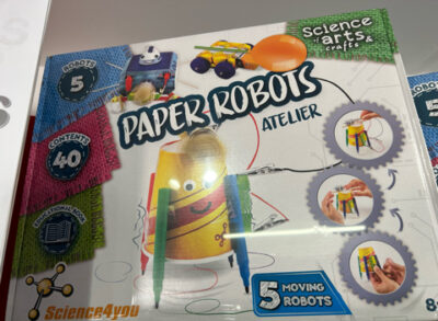 Science Arts & Crafts Paper Robots Maker