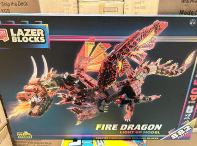 **FLASH SALE - Laser Pegs Light Up Dragon Builder Kit**