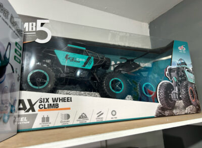 RC 6 Wheel Monster Truck with Helicopter