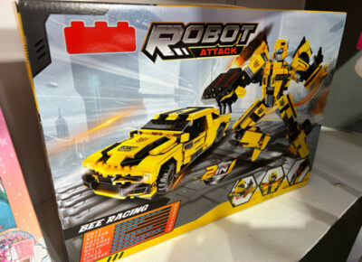 Yellow Transformers Building & Construction Box