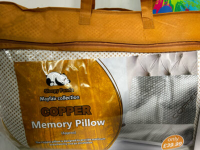 x1 Copper Memory Foam Pillow
