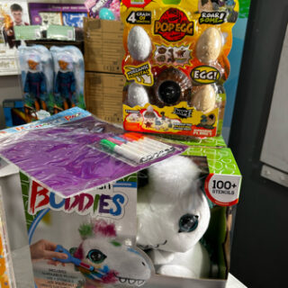 Airbrush Buddies Dinosaur 3pc Bundle