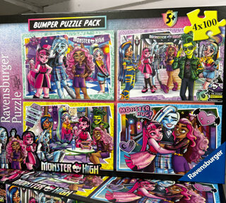 Monster High Puzzle Pack