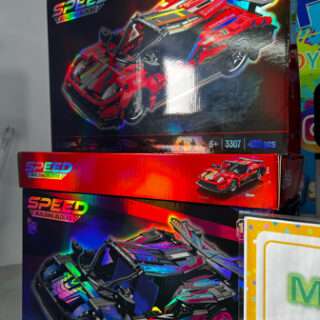 Build & Race Blocks Cars 2pc MEGA Bundle