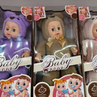 Baby Bear Doll (Asstd Colours)