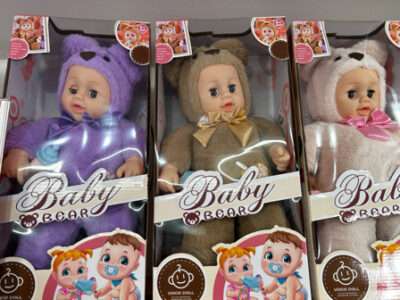 Baby Bear Doll (Asstd Colours)